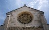 Portugal - Santarem: o gtico flamejante - roscia na igreja de Nossa Senhora da Graa - photo by M.Durruti