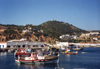 Sesimbra, Portugal: seen from the fishing harbour - vista do porto de pesca - photo by M.Durruti