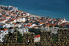 Portugal - Sesimbra: the town as seen from the castle - a vila vista do castelo - photo by M.Durruti
