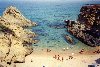 Portugal - Porto Cvo (concelho de Sines): protected beach / praia resguardada - photo by M.Durruti