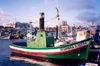 Portugal - Setubal: trawler Sesimbra - fishing harbour / traineira Sesimbra - doca pesqueira - photo by M.Durruti