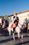 Portugal - Moita do Ribatejo: banda a cavalo da Guarda Nacional Republicana / GNR - photo by M.Durruti