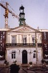Portugal - Ribatejo - Benavente: town hall - camara municipal - Paos do Concelho - photo by M.Durruti
