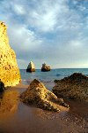 Portugal - Algarve - Alvor: fim de tarde na Praia dos 3 Irmos (photo by D.S.Jackson)