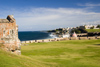 Puerto Rico - San Juan: Spanish fort of San Felipe del Morro - looking east (photo by D.Smith)