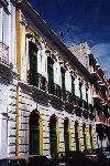 Puerto Rico - San Juan: edificio en Calle Tetuan (photo by M.Torres)