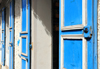 Saint-Denis, Runion: - blue doors - photo by M.Torres