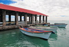 Port Mathurin, Rodrigues island, Mauritius: pier and boats - photo by M.Torres