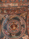 Gura Humorului, Suceava county, southern Bukovina, Romania: Voronet Monastery - frescoes in the dome - photo by J.Kaman