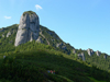 Ceahlau National Park, Neamt county, Moldavia, Romania: 'Panaghia' tower - rock pinnacles - Ceahlau Massif - photo by J.Kaman