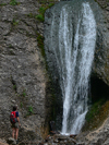 Ceahlau National Park, Neamt county, Moldavia, Romania: Duruitoarea waterfalls - Cascada Duruitoarea - vodopad Duratoidea - photo by J.Kaman