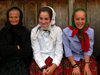 Ieud, Maramures county, Transylvania, Romania: two generations of Romanian women in traditional clothes - photo by J.Kaman