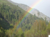 Russia - Kabardino-Balkaria - Jankylych1 mountain: rainbow (photo by D.Ediev)