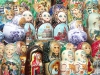 Russia - Moscow: Russian dolls - Matryoshki - Matryoshkas - nested dolls - Matroschka - Poupes russes (photo by P.Artus)