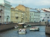 Russia - St. Petersburg: canal - boats (photo by P.Artus)