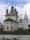 Russia - Yuriev-Polsky - Vladimir oblast: walled Monastery of Archangel Michael - photo by J.Kaman