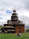 Russia - Suzdal - Vladimir oblast: stave church - Museum of wooden architecture & peasant life - photo by J.Kaman