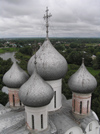 Russia - Vologda: onion domes in the Kremlin - photo by J.Kaman