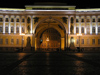 Russia - St Petersburg: General Staff Building - nocturnal - photo by J.Kaman