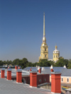Russia - St Petersburg: Peter & Paul Fortress - needle - photo by J.Kaman