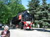Russia - Krasnodar krai - Tikhoretsk: train - WWII locomotive (photo by Dalkhat M. Ediev)