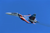 Russia - Gelendjik - Krasnodar kray: aviation show - Mikoyan-Gurevich MiG-29 Fulcrum fighter in flight - Russian military aircraft - photo by V.Sidoropolev