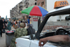 Chechnya, Russia - Grozny - market atmosphere in Grozny - Zhiguli taxi .- photo by A.Bley