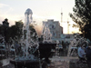 Chechnya, Russia - Grozny - water fountain - photo by A.Bley