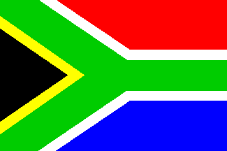 Republic of South Africa / frica do Sul / Republik Sdafrika / Afrique du Sud - flag