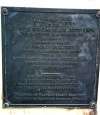 Saint Eustatius / Statia / Sint Eustatius / EUX: Oranjestad: plaque where the U.S. flag was first recognized by a foreign nation - Brig-of-War Andrew Doria - presented by F.D.Roosevelt (photo by Galen Frysinger)