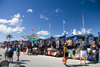 Saint Martin - Marigot: souvenir stalls - photo by D.Smith