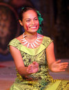 Samoa - Upolo - Apia: Fia-fia performer - traditional dancing - photo by R.Eime