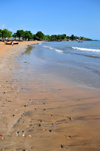 Pantufo, gua Grande district, So Tom and Prncipe / STP: beach view / vista ao longo da praia - photo by M.Torres