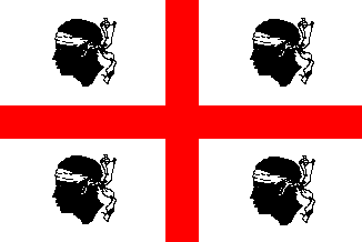 Sardinia / Sardegna / Sardenha / Sardinien / Sardaigne - flag