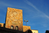 Buggerru, Sardinia / Sardegna / Sardigna: tower of Terrazza ExBa - photo by M.Torres