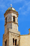 Sassari / Tthari, Sassari province, Sardinia / Sardegna / Sardigna: Cathedral of St. Nicholas of Bari - Romanesque bell tower - photo by M.Torres