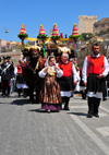 Cagliari, Sardinia / Sardegna / Sardigna: Feast of Sant'Efisio / Sagra di Sant'Efisio is the most important feast of Cagliari, taking place yearly on May 1st - giubbe rosse dei miliziani - photo by M.Torres
