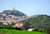 Posada / Pasada, Nuoro province, Sardinia / Sardegna / Sardigna: the town and the castle - Castello della Fava - photo by M.Torres