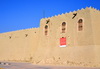Al-Hofuf, Al-Ahsa Oasis, Eastern Province, Saudi Arabia: bastion in the Ibrahim Castle compound, an Ottoman fortress seized by King Abdul-Aziz Al Saud in 1913 - aka Qasr Ibrahim - UNESCO world heritage site - photo by M.Torres