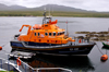 Scotland - Islay Island - Port Askaig: Severn class lifeboat - these boats belong to the Royal National Lifeboat Institution, have a crew of 6, are powered by twin 1,200 HP Catepillar engines and cruise at 25 knots with a rangeof 250 nautical miles - photo by C.McEachern