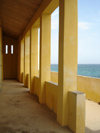 Sngal - le de Gore - Maison des esclaves - vue vers la mer - photographie par G.Frysinger