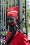 Senegal - Dakar: presidential Palace Guard - photo by G.Frysinger