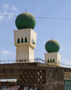 Senegal - mosque - minarets - photo by G.Frysinger