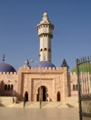 Sngal - Touba - Great mosque - minaret central -  photographie par G.Frysinger