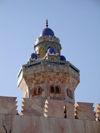 Sngal - Touba - Grande Mosque - dtail d'un minaret - photographie par G.Frysinger