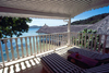Seychelles - Praslin island: verandah over the Indian Ocean - Hotel La Reserve - photo by F.Rigaud