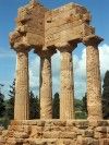 Sicily / Sicilia - Agrigento (Agrigento province): Sanctuary of Demeter and Persephone, formerly known as the Temple of Castor and Pollux (photo by C.Roux)