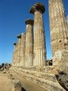Sicily / Sicilia - Agrigento (Agrigento province): Temple of Hercules / tempio di Ercole - Unesco world heritage site (photo by C.Roux)