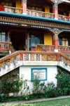Sikkim - Gangtok: Karma Shri Nalanda Institute of Buddhist Studies - photo by G.Frysinger