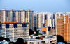 Singapore: high rise apartment blocks - housing - photo by S.Lovegrove